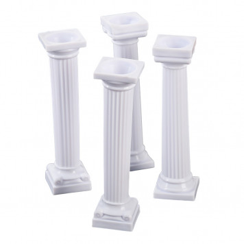 Набор подставок для разделения уровней торта 4 шт 82 мм