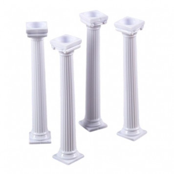 Набор подставок для разделения уровней торта 4 шт 170 мм