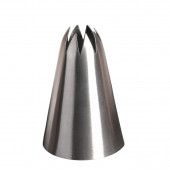 Насадка кондитерская "Закрытая звезда" d 3,4 см, вых. 1,1 см (№ 350)