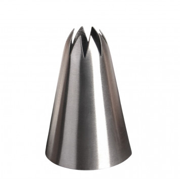 Насадка кондитерская "Закрытая звезда" d 3,4 см, вых. 1,1 см (№ 350)