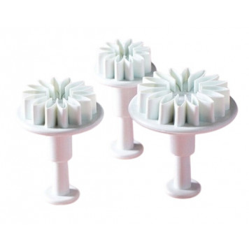 Набор плунжеров кондитерских 3 шт "Герберы"