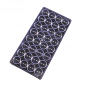 Форма для шоколада (поликарбонат) EMISFERO, Bake ware, 32 ячейки