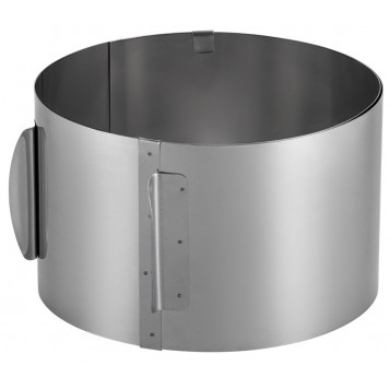 Форма для выпечки и выкладки с регулировкой размера "Круг", H-12 см, D-16-30 см