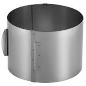 Форма для выпечки и выкладки с регулировкой размера "Круг", H-14 см D-16-30 см