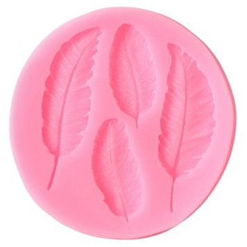 Молд «Пёрышко», 9×8,6 см, цвет МИКС