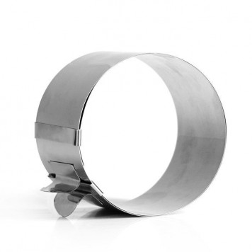 Форма для выпечки и выкладки с регулировкой размера "Круг" ,10-20 х 8,5 см