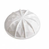 Форма для выпечки и муссовых десертов "Кристалл" 19х19х9,8 см, цвет белый