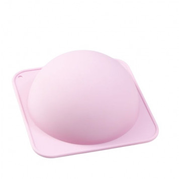 Форма для выпечки "Полусфера" 13,5х6 см, внутр.d 11,7см, цвета розовый