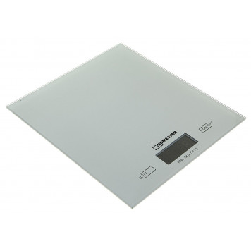 Весы кухонные HOMESTAR HS-3006, электронные, до 5 кг, серебристые