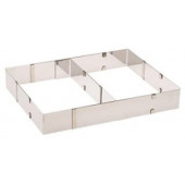 Форма для выпечки с регулировкой размера 15*25-27*48 см, высота 5 см