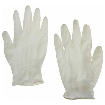 Набор перчаток хозяйственных ПВХ 10 шт размер L