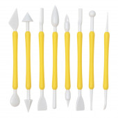 Набор приспособлений для моделирования кондитерских украшений 8 шт МИКС