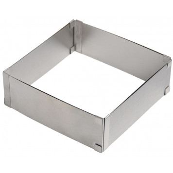 Форма для выпечки с регулировкой размера 15,5-28 см, высота 5 см