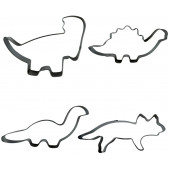 Набор форм для вырезания печенья 4 шт "Динозавры"