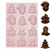 Молд «Рождество», 15×8 см