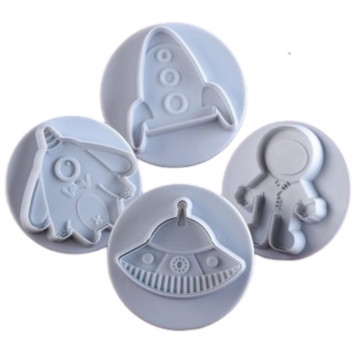 Набор плунжеров кондитерских 4 шт "НЛО"