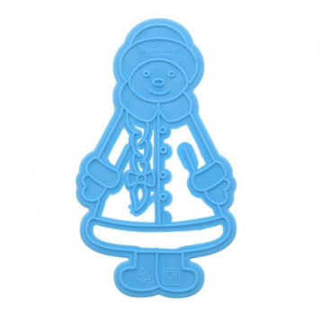 Форма для вырезки теста "Снегурочка"