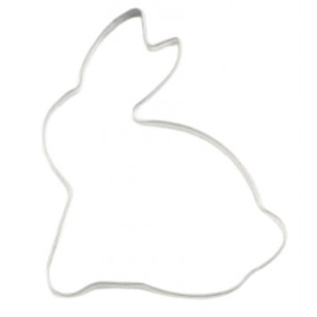 Форма для вырезания печенья "Зайка" 7х5,5х2 см