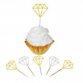 Набор "Алмазы" Наклейки, 12 шпажек