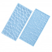 Набор печатей для шоколада и кондитерских изделий "Пузырьки" 2 шт 14,5х7х0,6 см