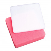 Набор матов для моделирования и сушки цветов из мастики 2 шт 9,5х9,5х1,5 см