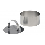 Форма для выкладки "Кольцо" 8x4 см с прессом