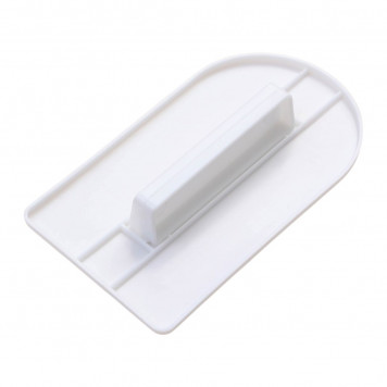 Шпатель кондитерский KONFINETTA, 15×8×2.5 см, с ручкой, белый