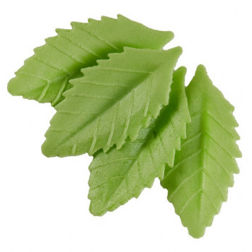 Листья вафельные малые 38мм, 40-60шт