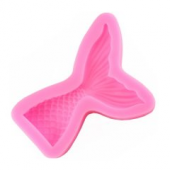 Молд большой Хвост русалки, силикон