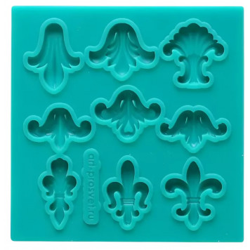 Молд набор "Декоративные элементы"