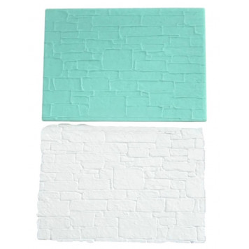 Текстурный коврик из силикона "Каменная стена"