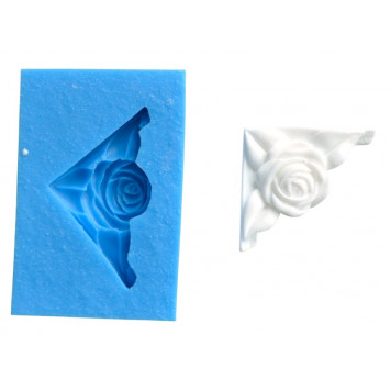 Молд "Уголок с розой"