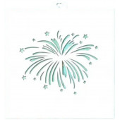 Трафарет «Фейерверк 1» (- )