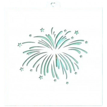 Трафарет «Фейерверк 1» (- )