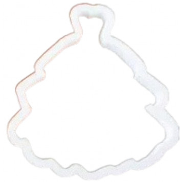 Форма "Бальное платье" (11 cm (4,3 in) )