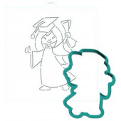 Трафарет+форма «Ученица 2» (Трафарет+форма )