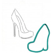 Трафарет+форма «Туфли 4» (Трафарет+форма )