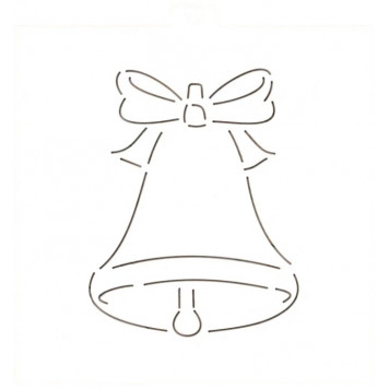 Трафарет  "Колокольчик 4" (- )