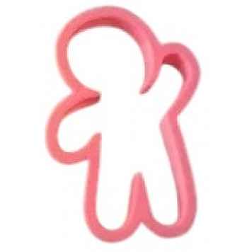 Форма "Пряничный человечек руки вверх и вниз" (10 cm (3,9 in) )
