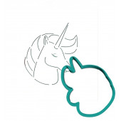 Трафарет+форма «Единорог 2» (Трафарет+форма )