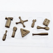 Форма для шоколада "Автомобильные инструменты"