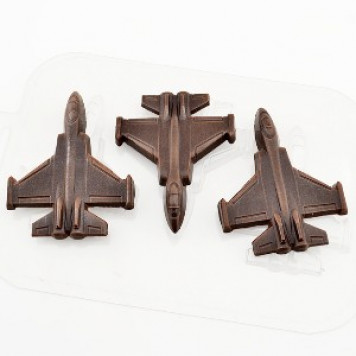 Форма для шоколада "Истребитель"