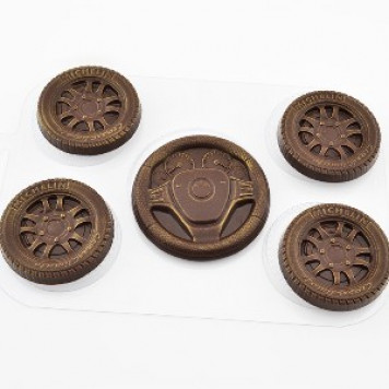 Форма для шоколада "Набор автолюбителя"