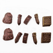 Форма для шоколада "Школьный набор"