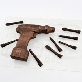 Форма для шоколада "Шуруповерт"