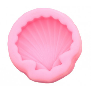 Молд 6x6х2,5 см "Ракушка" цвет МИКС  4288383