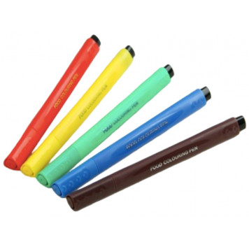 Набор маркеров для украшения десертов, 21×12×1.5 см, 5 шт., разноцветные