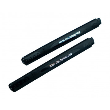 Маркер для украшения десертов 1шт черный 2957160