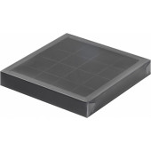 Коробка для 16 конфет "Черная с окном"