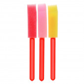 Набор кистей-спонж 3 штуки